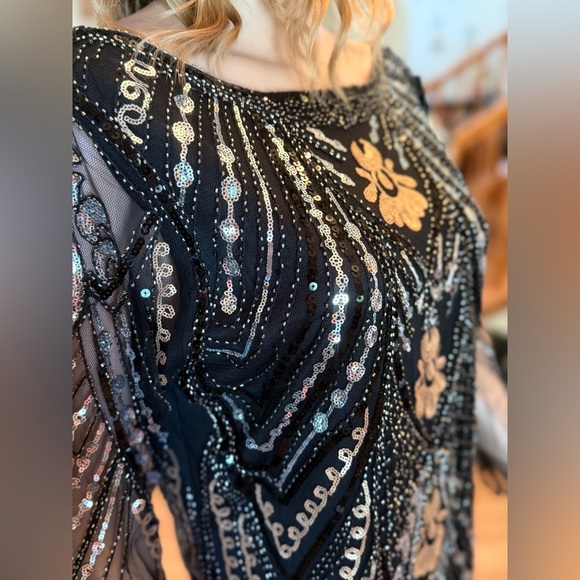 NWT Vision For Innovation Performance Dance Skirt Dress Sequin XL - Picture 12 of 16